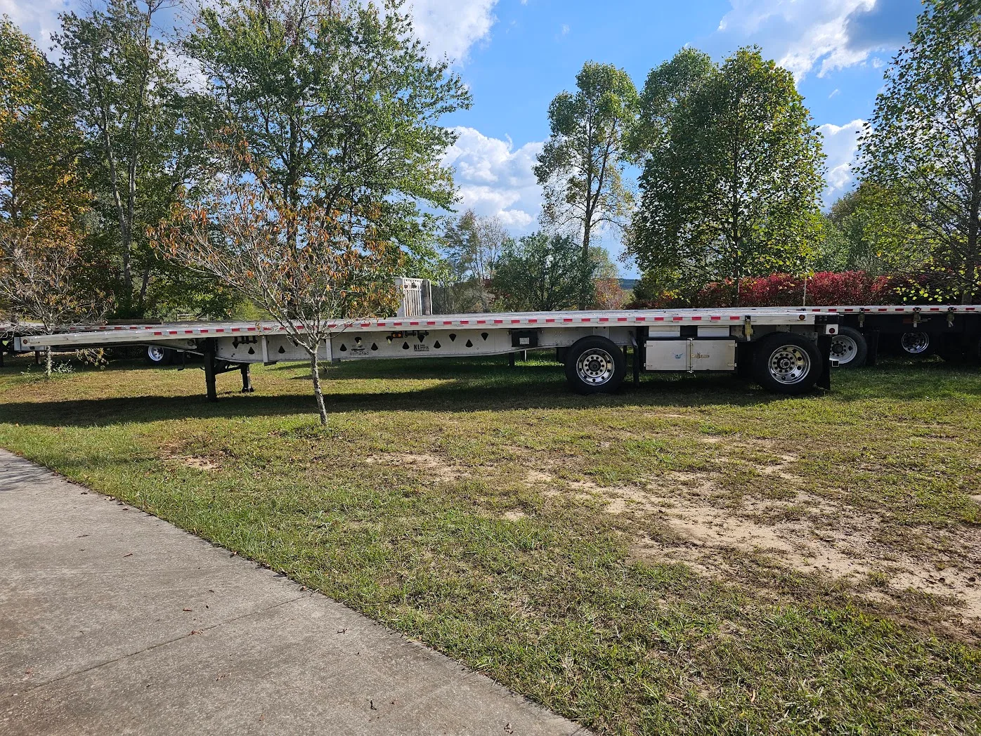 48' Tractor Trailer Aluminum Trailer