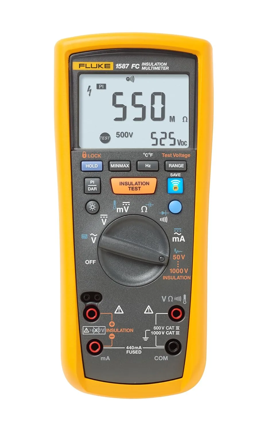 Fluke - FLUKE-1587 FC FLUKE 1587 FC 2-in-1 Insulation Multimeter