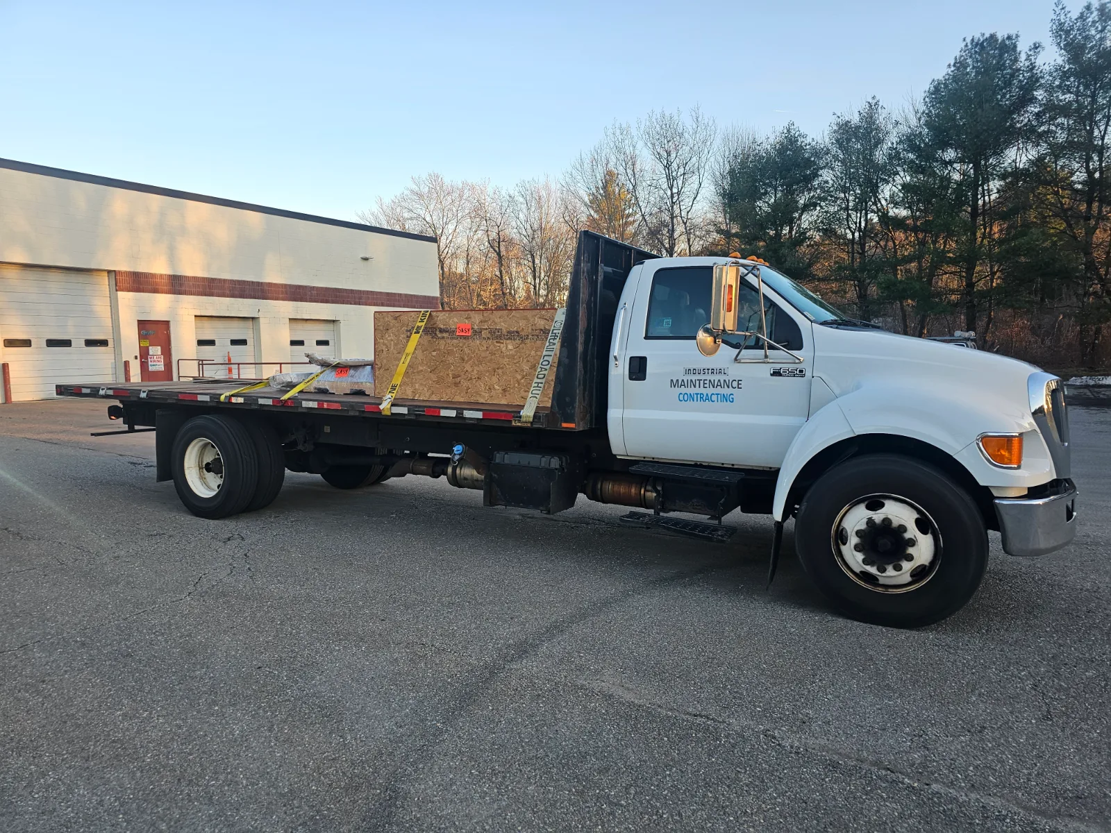 2015 fORD f-650 Flatbed 20', 6.7 Turbo Diesel