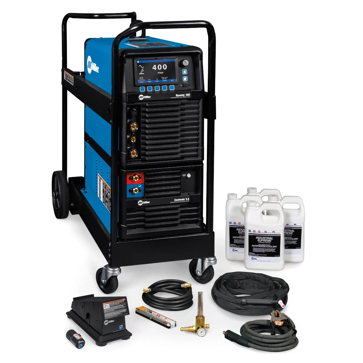 Miller Dynasty 400 Complete Package with Wireless Foot Control